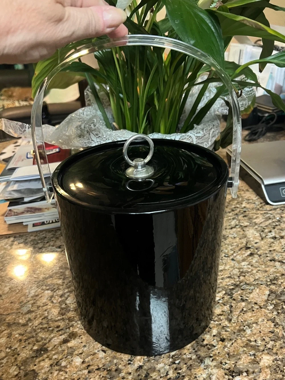 Vintage 1987 Harley Davidson 3qt ice bucket